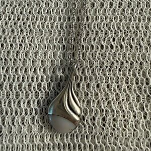 Sterling Moonstone Necklace